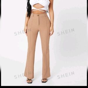 NWOT Petite Split Hem Flare Pants